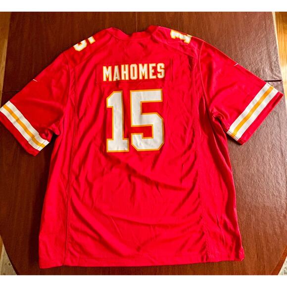 Patrick Mahomes Nike NFL Jersey Red  and White Graphics Unisex XXXL - Picture 4 of 16